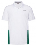 Head - CLUB Tech Polo Shirt - Männer (2019) weiss/grün | XL
