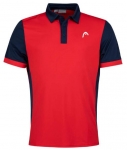 Head - DAVIES Polo Shirt - Männer (2021) rot | L