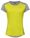 Head - SAMMY T-Shirt - Damen (2020) gelb/grau | L