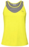Head - TENLEY Tank Top - Damen (2020) gelb/grau | S