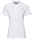 Head - CLUB Tech Polo Shirt  - Damen (2019) weiß | XS