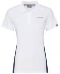 Head - CLUB Tech Polo Shirt  - Damen (2019) weiß/dunkelblau | XL