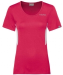 Head - CLUB Tech T-Shirt - Damen (2019) magenta | 2XL