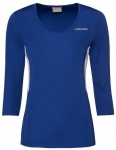 Head - CLUB Tech 3/4 Shirt - Damen (2019) königsblau | XL