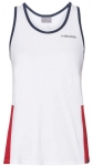 Head - CLUB Tank Top - Damen (2019) weiß/rot | XL