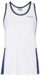 Head - CLUB Tank Top - Damen (2019) weiß/königsblau | XL