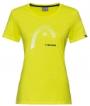 Head - CLUB LARA T-Shirt - Damen (2020) gelb | XL