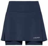 Head - CLUB Basic Skort Long - Damen (2019) dunkelblau | M