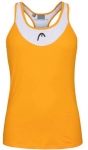Head - TENLEY Tank Top - Damen (2021) orange/weiss | 3XL