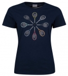 Head - RACQUET T-Shirt - Damen (2021) dunkelblau | XS