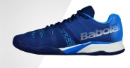 Tennisschuh - Babolat - PROPULSE BLAST OMNI CLAY - MEN - Estate Blue/Diva Blue - 2018 EU 48/UK 12,5