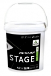 Tennisballs - Dunlop Mini Tennis - Stage 1 - 60 pcs. - green 