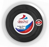 Tennissaite - DISCHO IONTEC HEXA - 200 m SCHWARZ | 1,24 mm