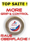 Tennissaite - DISCHO MAX CONTROL Yellow (Grip & Control) Rauhe Oberfläche! - 200 m 