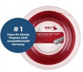 MSV Focus HEX® SOFT - 200 m 1,25 mm | rot