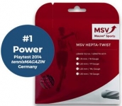 MSV HEPTA TWIST - 12 m 1,20 mm | rot