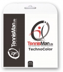 Tennissaite - TechnoColor (SuperDurance) - gelb - 12 m 