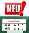 Tennis Scorer LARGE Beidseitig - Größe 120 x 60 