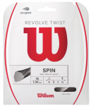 Tennissaite - Wilson - REVOLVE TWIST - grau - 12,2 m 16G / 1,30 mm