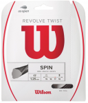 Tennissaite - Wilson - REVOLVE TWIST - rot - 12,2 m 17G / 1,25 mm