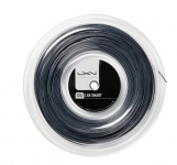 Tennissaite - Luxilon - LXN SMART - schwarz/weiss matt - 200 m 17G / 1,25 mm