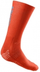 Tennissocken - Wilson - Men's RUSH PRO CREW 1PR/PK - tangerine tango/coastal blue (2019) M/L
