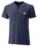 Wilson - POWER SEAMLESS HENLEY - peacoat - Herren (2020) XXL