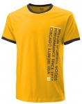 Wilson - SINCE 1914 TEE - gold fusion/peacoat - Herren (2020) XL