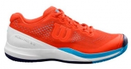 Tennisschuhe - Wilson - RUSH PRO 3.0 - tangerine/white/bonnie blue - Herren (2020) UK 11.5 / EU 46 2/3