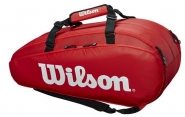Tennistasche - Wilson - TOUR 2-Fach-Tasche - groß (2019) rot