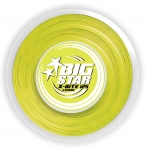 Tennissaite - BIG STAR - X-BITE (lime) - 200 m 1,30 mm