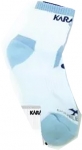 Karakal - X2 Ankle Socks 40-47 | weiß/hellblau